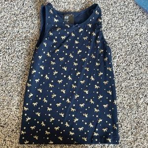 Girls tank top with bow